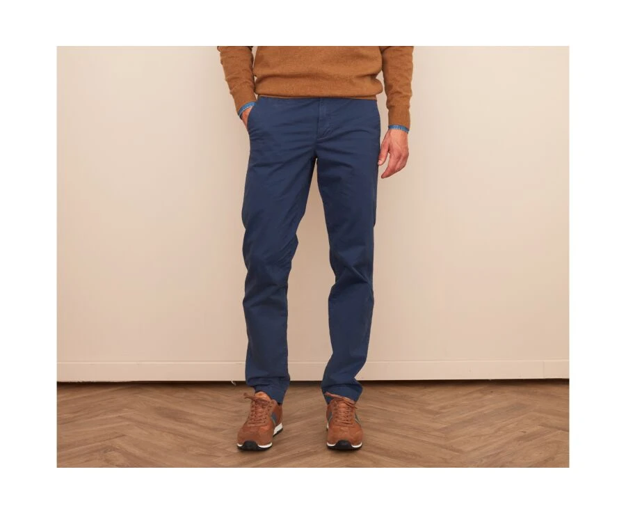 Pantalon Chino Homme Navy Denim - JERRY II 3 Pantalon Chino Homme Navy Denim - JERRY II