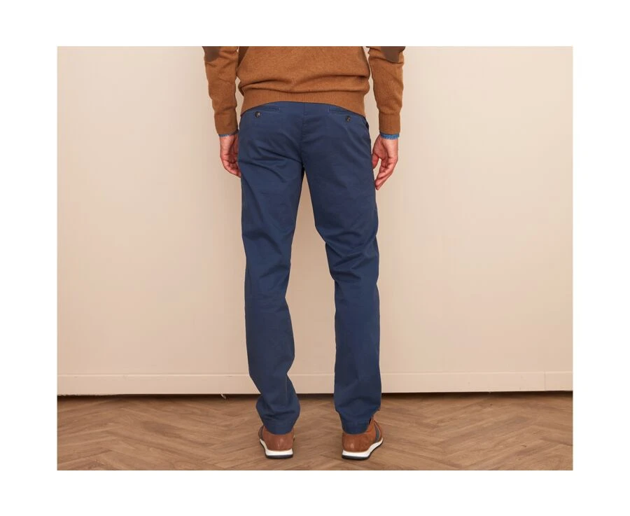 Pantalon Chino Homme Navy Denim - JERRY II 4 Pantalon Chino Homme Navy Denim - JERRY II – Image 2