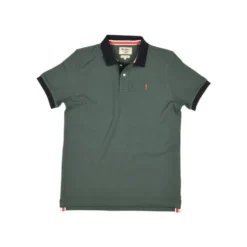 Polo Vert Foncé Et Marine Homme - ARDLEY -Magasin De Bexley 0139409f ardley vert fonce et marine 5