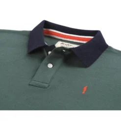 Polo Vert Foncé Et Marine Homme - ARDLEY -Magasin De Bexley 0139409f ardley vert fonce et marine 6
