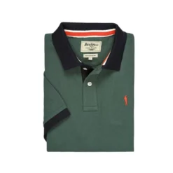 Polo Vert Foncé Et Marine Homme - ARDLEY -Magasin De Bexley 0139409f ardley vert fonce et marine 7