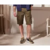 Bermuda Cargo Homme Olive Foncé - CORBEN II -Magasin De Bexley 01397049 corben ii olive fonce 1