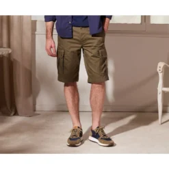 Bermuda Cargo Homme Olive Foncé - CORBEN II