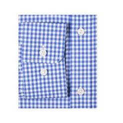 Chemise Coton Blanc à Carreaux Bleus Clairs Et Blancs - RUGGERO -Magasin De Bexley 01399009 ruggero bleu clair et blanc 6