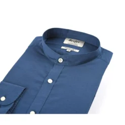 Chemise Coton Lin Indigo Unie - ELIBERT -Magasin De Bexley 0140006d elibert indigo 2