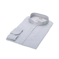 Chemise Coton Lin Vert Tilleul Et Blanc - ELIBERT -Magasin De Bexley 014000d3 elibert vert tilleul et blanc 5 bis