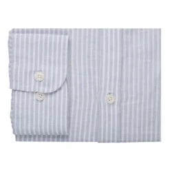Chemise Coton Lin Vert Tilleul Et Blanc - ELIBERT -Magasin De Bexley 014000d3 elibert vert tilleul et blanc 6