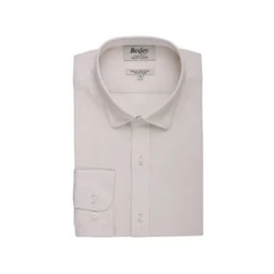 Chemise Coton Lin Chambray Écru - SILBERT -Magasin De Bexley 014010ct silbert chambray ecru 4 bis