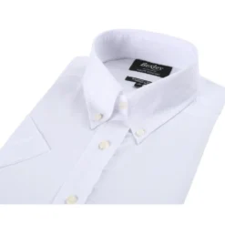 Chemise Coton Et Lin Blanche - Poche Poitrine - COLTEN MC -Magasin De Bexley 01402004 colten mc blanc 2