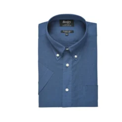 Chemise Coton Et Lin Indigo - Poche Poitrine - COLTEN MC -Magasin De Bexley 0140206d colten mc indigo 1