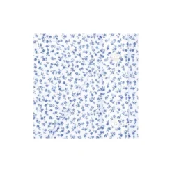 Chemise Coton Blanche Imprimée Fleurs Bleues - FLORANTIN MC -Magasin De Bexley 0141300a florantin mc bleu et blanc 6