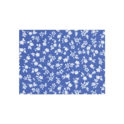 Chemise Coton Bleue Imprimée Fleurs Blanches - FLORANTIN MC -Magasin De Bexley 0141305i florantin mc blanc et bleu 7