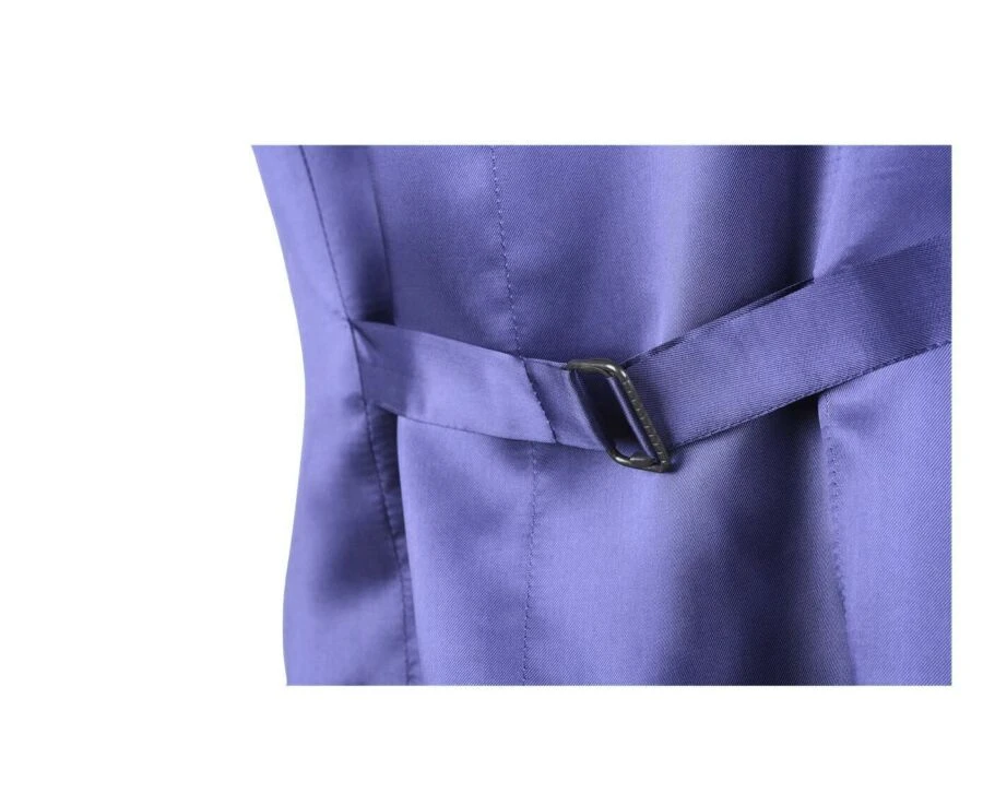 Gilet De Costume Homme Bleu Chiné - LAZARE 7 Gilet De Costume Homme Bleu Chiné - LAZARE – Image 5