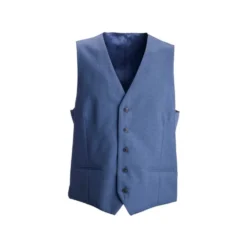 Gilet De Costume Homme Bleu Clair Chiné - LAZARE -Magasin De Bexley 0142308t gilet lazare bleu clair chine 4