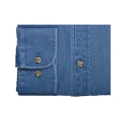 Chemise Jean Denim - Poche Poitrine - JACQUIN 8 Chemise Jean Denim - Poche Poitrine - JACQUIN -Magasin De Bexley 01425025 jacquin denim 6