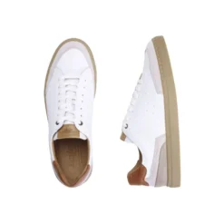 Sneakers Homme Cuir Blanc - BELOKA -Magasin De Bexley 01427002 beloka blanc 3