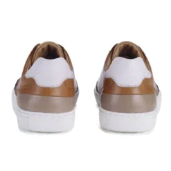 Sneakers Homme Cuir Châtaigne Patiné - BELOKA -Magasin De Bexley 01427007 beloka chataigne patine 4