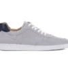 Sneakers Homme Cuir Velours Gris Clair - BORONIA -Magasin De Bexley 0142801w boronia velours gris clair 1