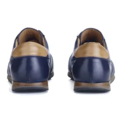 Sneakers Homme Navy Patiné - BOCKARA -Magasin De Bexley 01431041 bockara navy patine 4