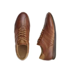 Sneakers Homme Cognac Patiné - BOCKARA -Magasin De Bexley 0143105a bockara cognac patine 3