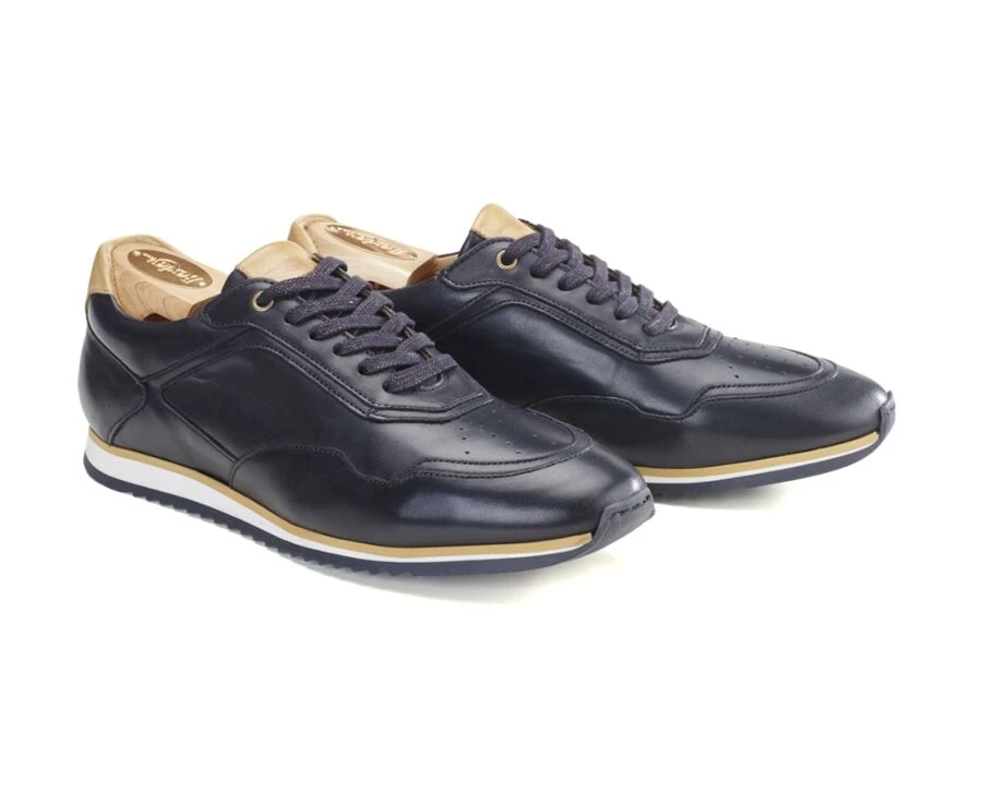 Sneakers Homme Noir Patiné - WAYGARA 4 Sneakers Homme Noir Patiné - WAYGARA – Image 2