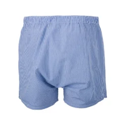 Boîte De 2 Caleçons Homme Uni Bleu/ Rayé Bleu Océan Et Blanc - ELON -Magasin De Bexley 014510ah elon assortiment couleur 1 6