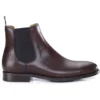 Chelsea Boots Cuir Homme Chocolat Patiné - ALDERTON GOMME -Magasin De Bexley 0149500a alderton gomme chocolat patine 1