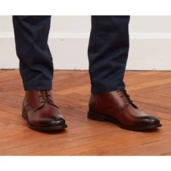 Boots Homme Chocolat Patiné - KINSHAM -Magasin De Bexley 0149600a kinsham chocolat patine 10