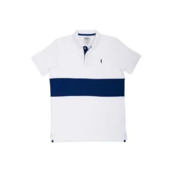 Polo Homme Blanc Et Marine - AURICK -Magasin De Bexley 015080aq aurick blanc et marine 4