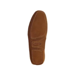 Chaussons Ouverts Homme Velours Chamois -Magasin De Bexley 01513034 chausson ouvert double laine velours chamois 5 1