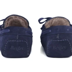 Chaussons Homme Croûte De Velours Marine 10 Chaussons Homme Croûte De Velours Marine -Magasin De Bexley 01514016 chausson double laine veritable ii velours marine 20