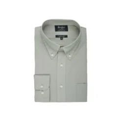 Chemise Manches Longues Coton Et Lin Vert Tilleuil - COLTEN -Magasin De Bexley 015170b6 colten vert tilleuil 1