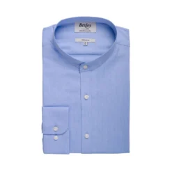 Chemise Oxford Bleu Ciel Unie - HÉROLD -Magasin De Bexley 01519007 herold bleu ciel 4