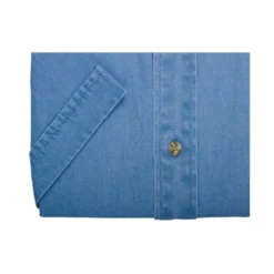 Chemise En Jean Manche Courte Denim Clair - JACQUIN MC -Magasin De Bexley 0152109x jacquin mc denim clair 6