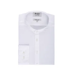 Chemise Tunique Coton Lin Blanche - VALBERT -Magasin De Bexley 01522004 valbert blanc 4