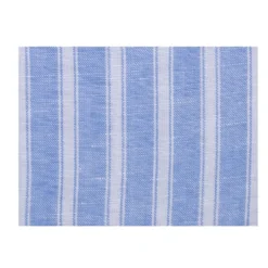 Chemise Coton Lin Rayée Bleue Et Blanche - SIMONIN -Magasin De Bexley 0152700a simonin bleu et blanc 7