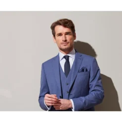 Cravate En Soie Marine Et Bleu -Magasin De Bexley 0155408e cravate soie faux uni marine et bleu 10