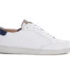 Sneakers Cuir Blanc Homme - CANUNDA