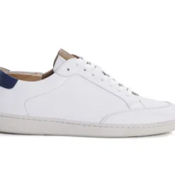 Sneakers Cuir Blanc Homme - CANUNDA