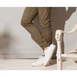 Sneakers Cuir Blanc Homme - CANUNDA -Magasin De Bexley 01555002 canunda blanc 11