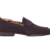 Mocassin Homme Velours Brun - CEVIO -Magasin De Bexley 0156100y cevio velours brun 1