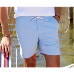 Maillot De Bain Homme Bleu Clair - BRENTAN