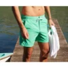 Short De Bain Homme Vert Vif - BRENTAN