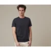 Tee-shirt Coton Bio Uni Gris Anthracite - EDGAR III -Magasin De Bexley 0156901c edgar iii gris anthracite 1