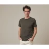 Tee-shirt Coton Bio Uni Vert Foncé - EDGAR III 1 Tee-shirt Coton Bio Uni Vert Foncé - EDGAR III -Magasin De Bexley 01569059 edgar iii vert fonce 1