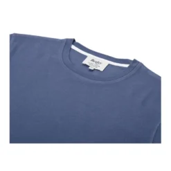 Tee-shirt Coton Bio Uni Bleu Gris - EDGAR III -Magasin De Bexley 0156905x edgar iii bleu gris 6