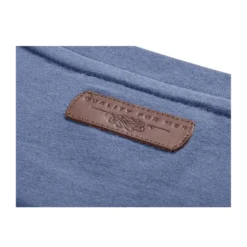 Tee-shirt Coton Bio Uni Bleu Gris - EDGAR III -Magasin De Bexley 0156905x edgar iii bleu gris 7