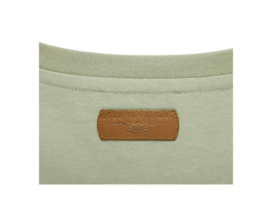 Tee-shirt Coton Bio Uni Vert Tilleul - EDGAR III 9 Tee-shirt Coton Bio Uni Vert Tilleul - EDGAR III – Image 7