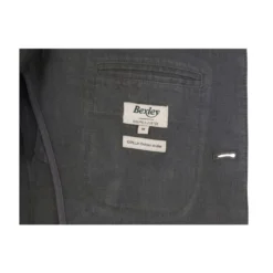 Blazer Lin Homme Olive Foncé - LUBIN -Magasin De Bexley 01570049 blazer lubin olive fonce 5