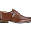 Chaussures Cuir Homme Avec Boucle Cognac Patiné - BLOOMINGDALE SILVER PATIN 1 Chaussures Cuir Homme Avec Boucle Cognac Patiné - BLOOMINGDALE SILVER PATIN -Magasin De Bexley 0157105a bloomingdale silver patin cognac patine 1